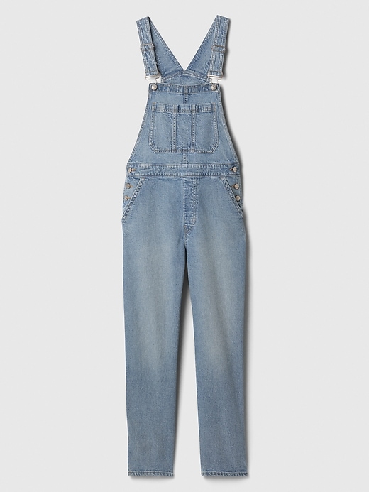 Image number 3 showing, Slouchy Denim Overalls