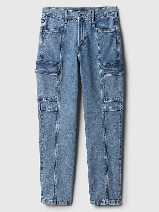 Image number 3 showing, Mid Rise '90s Loose Cargo Jeans
