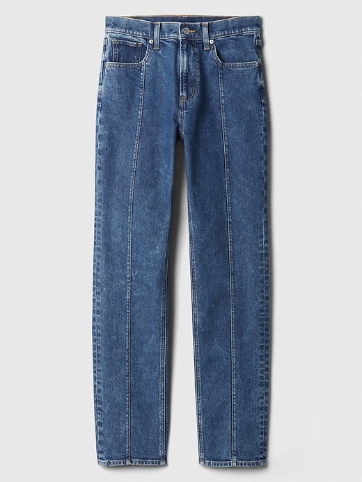 Image number 3 showing, High Rise Classic Straight Jeans