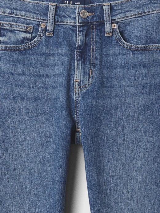 Image number 4 showing, Mid Rise Kick Fit Jeans