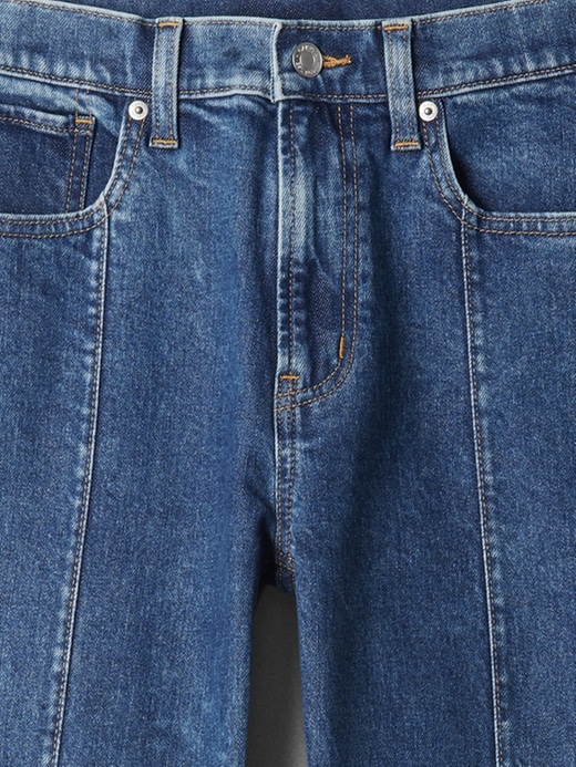 Image number 4 showing, High Rise Classic Straight Jeans