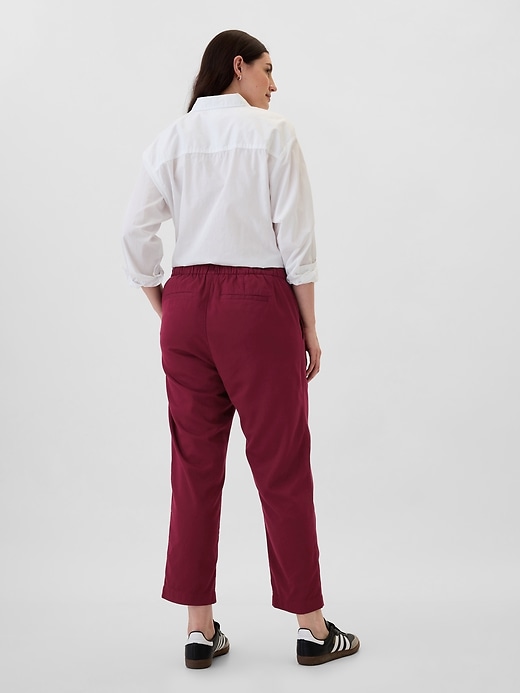 Image number 6 showing, Mid Rise Easy Twill Pants