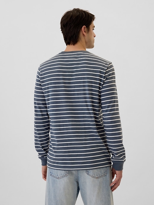 Image number 2 showing, Everyday Soft Stripe Crewneck T-Shirt