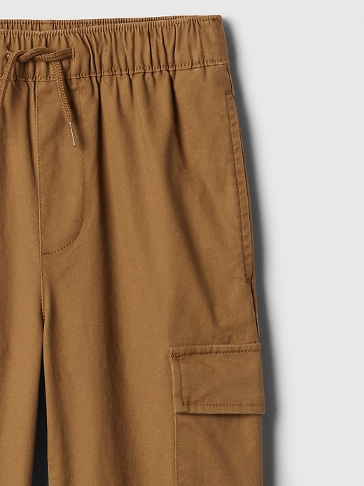 Image number 3 showing, Kids Twill Cargo Joggers