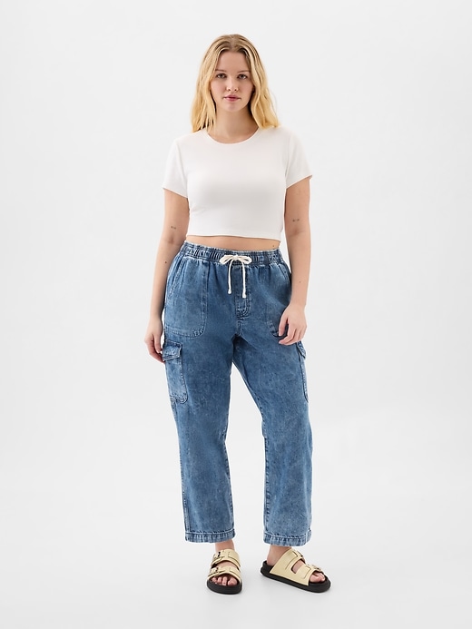 Image number 5 showing, Mid Rise Easy Cargo Jeans