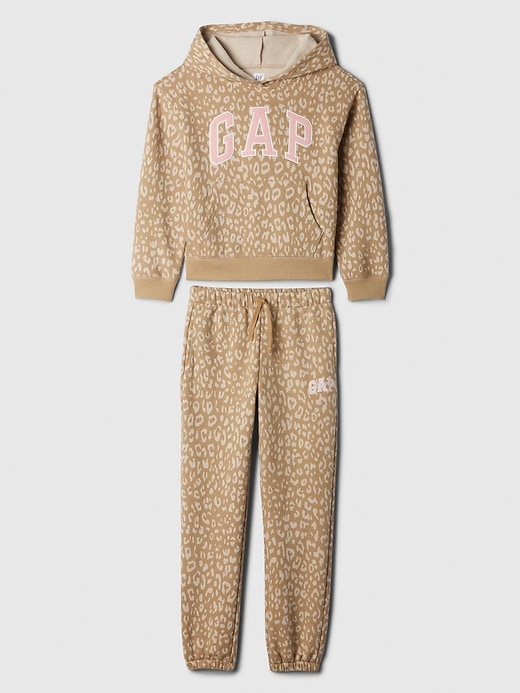 Image number 1 showing, Kids Relaxed Gap Logo Two-Piece Outfit Set