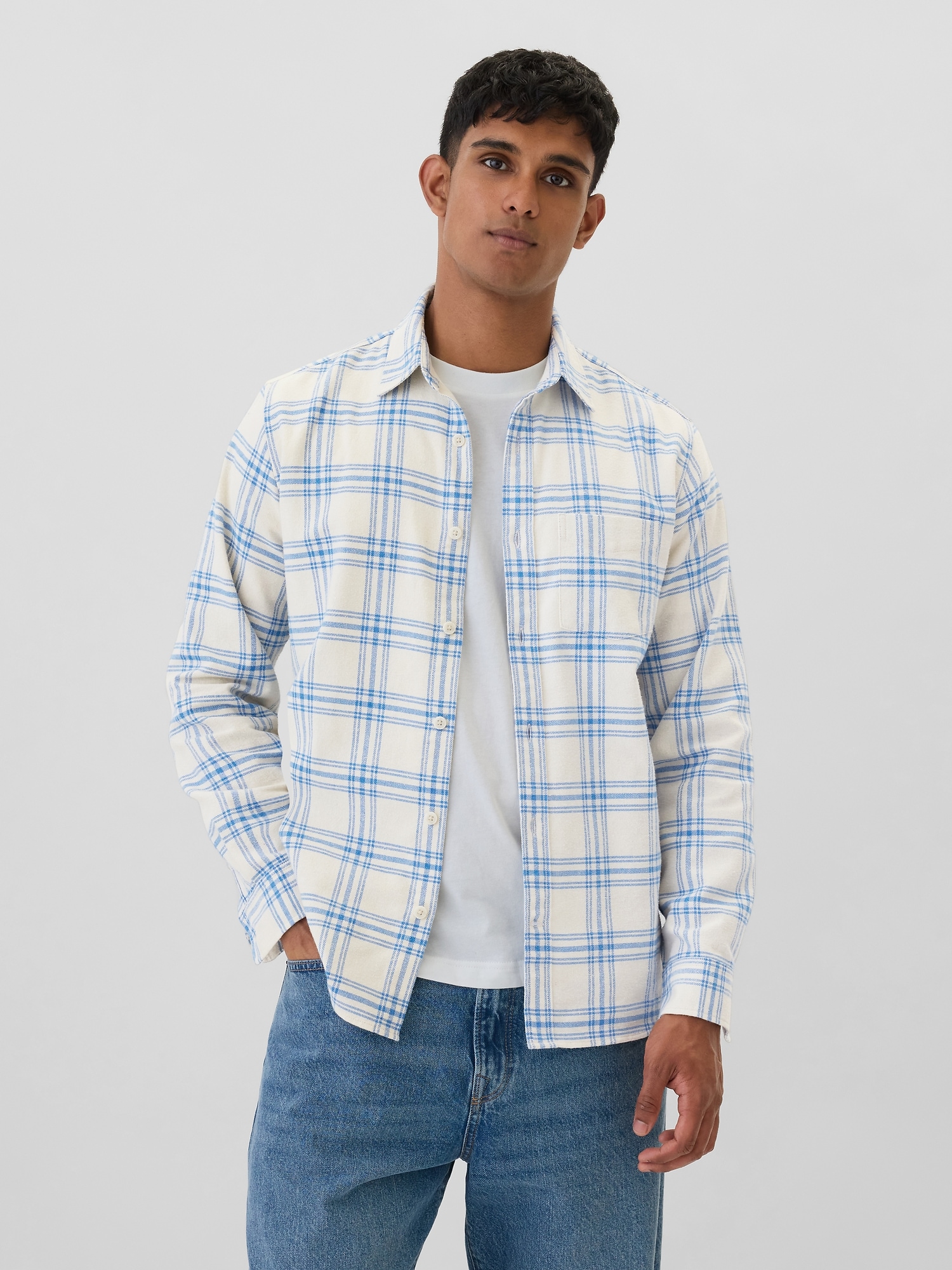 Flannel Shirt in Standard Fit