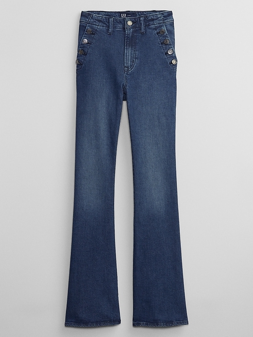 Image number 3 showing, High Rise '70s Flare Jeans