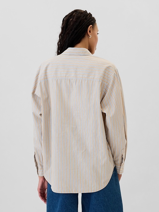 Image number 2 showing, Poplin Big Shirt