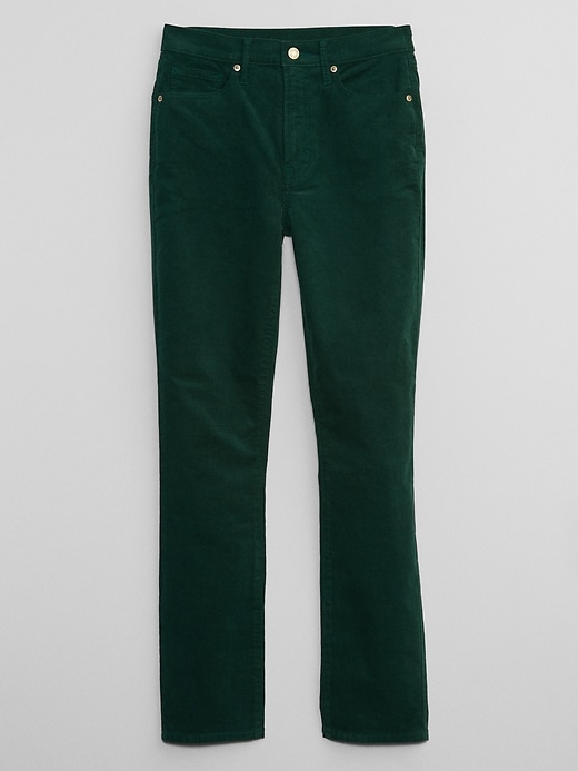 Image number 3 showing, High Rise Vintage Slim Corduroy Pants