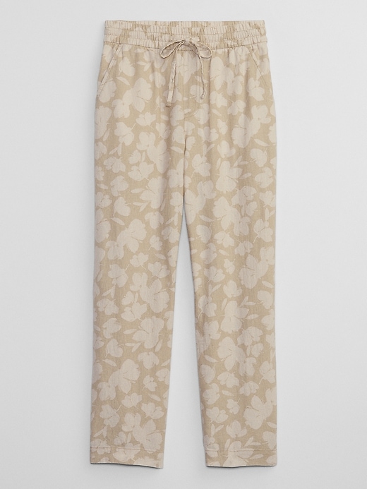 Image number 3 showing, Linen Print Easy Pants