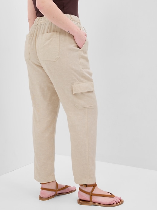 Image number 6 showing, Linen Easy Cargo Pants
