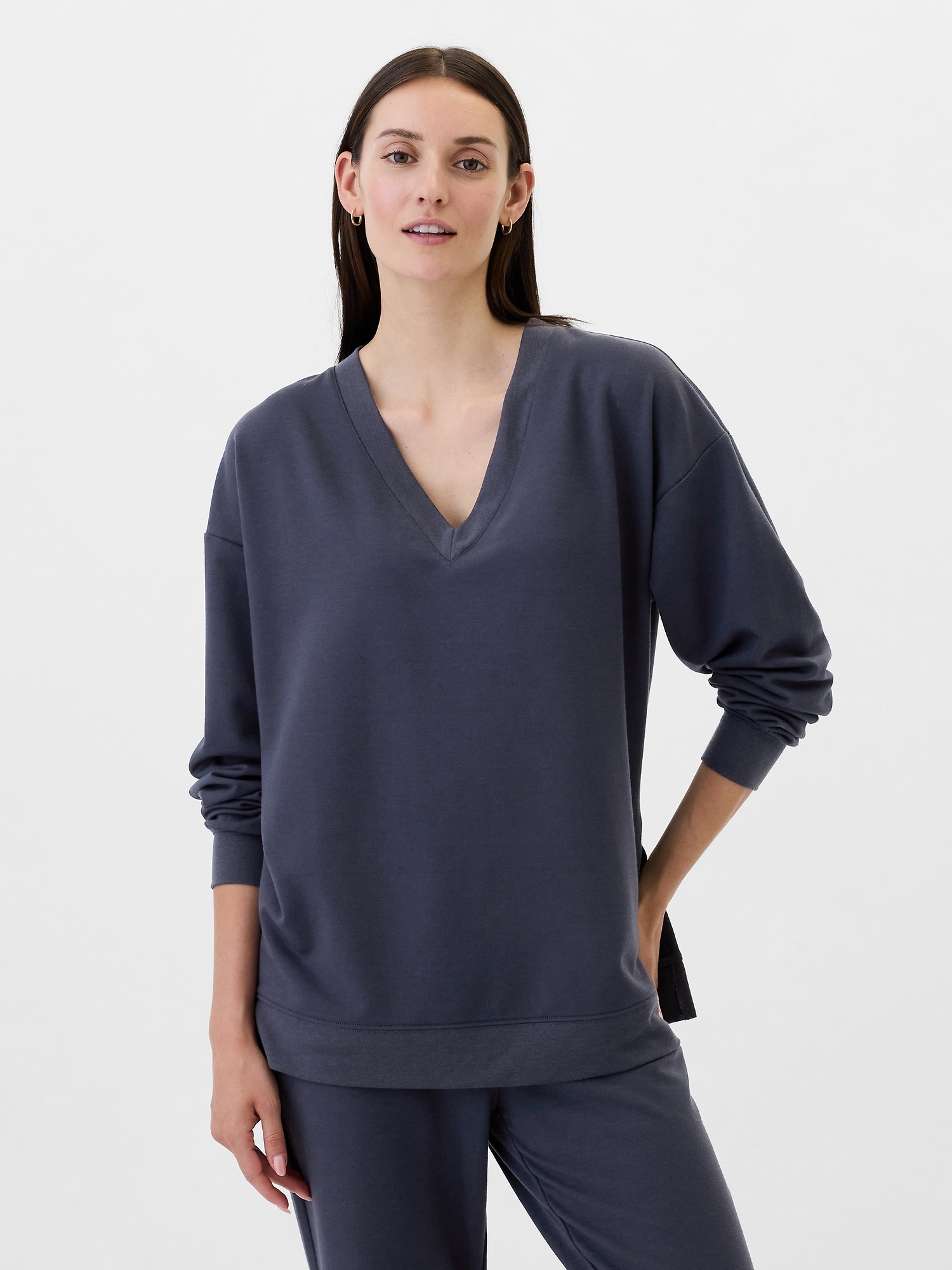 Ladies tunic sweatshirts hotsell