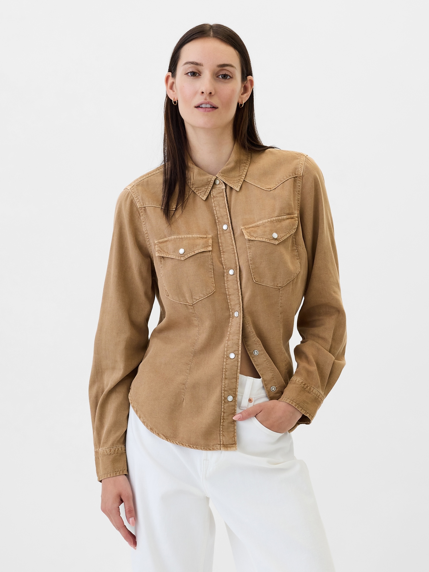 Denim Western Shirt | Gap Factory