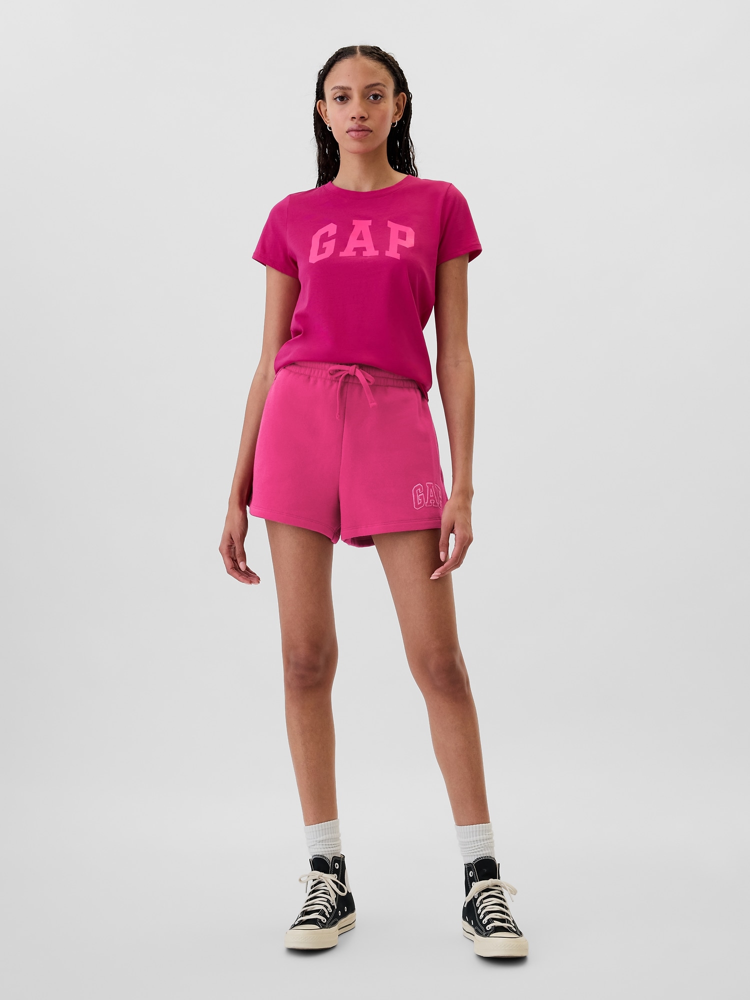 Gap Logo Shorts - Pink