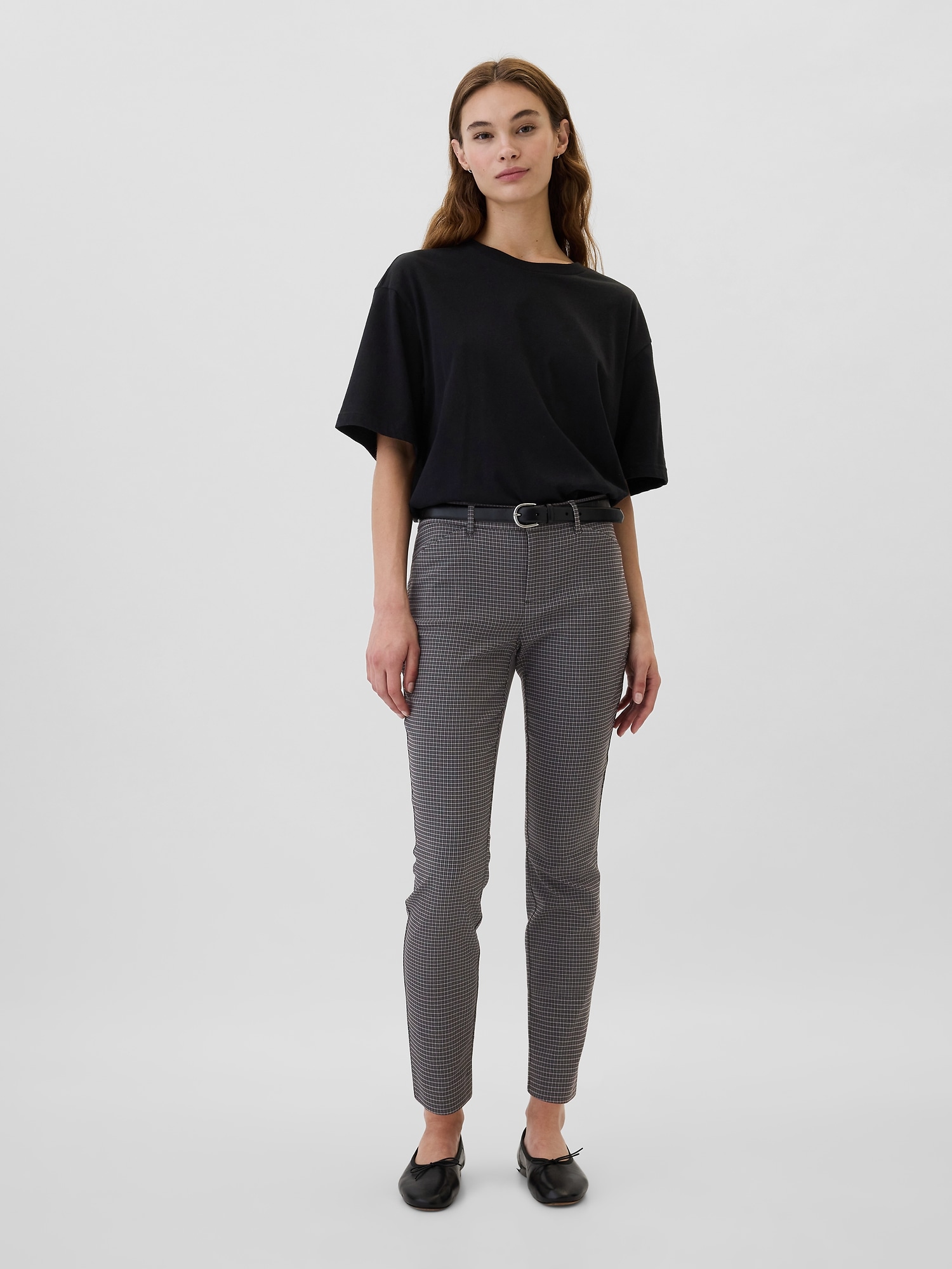 Mid Rise Skinny Ankle Pants Gap Factory