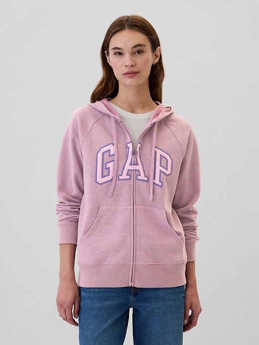 Image number 1 showing, Gap Logo Zip Hoodie