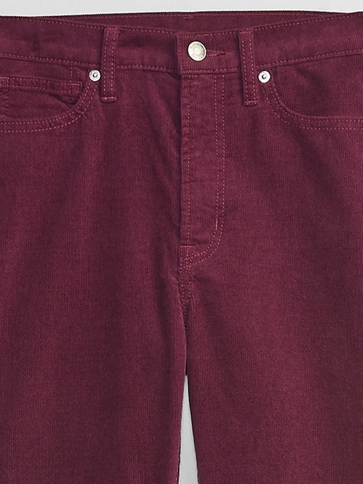 Image number 4 showing, High Rise '70s Flare Corduroy Pants