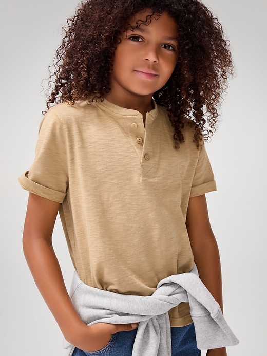 Image number 2 showing, Kids Henley T-Shirt