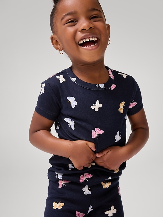 Image number 2 showing, babyGap 100% Organic Cotton Butterfly PJ Set