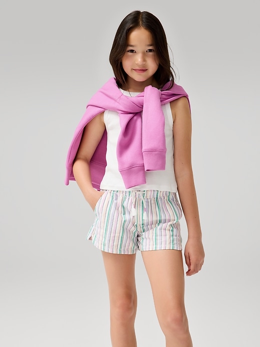 Image number 2 showing, Kids Twill Pull-On Shorts