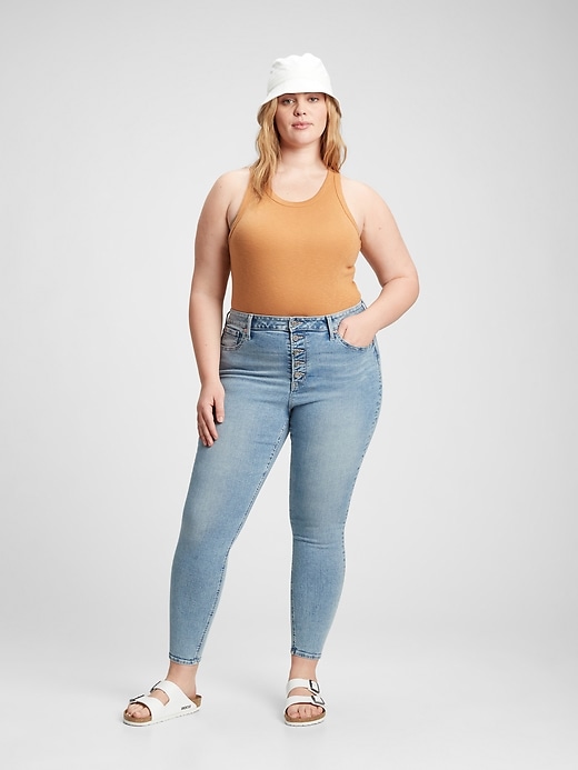 Image number 5 showing, High Rise Universal Legging Jeans