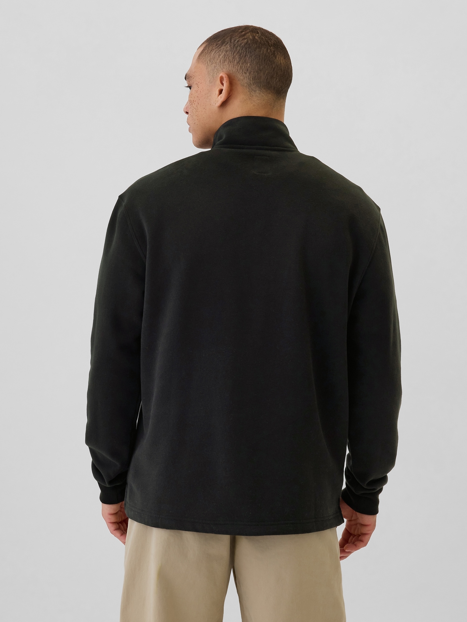 Relaxed Vintage Soft Quarter Zip Sweatshirt Gap Factory