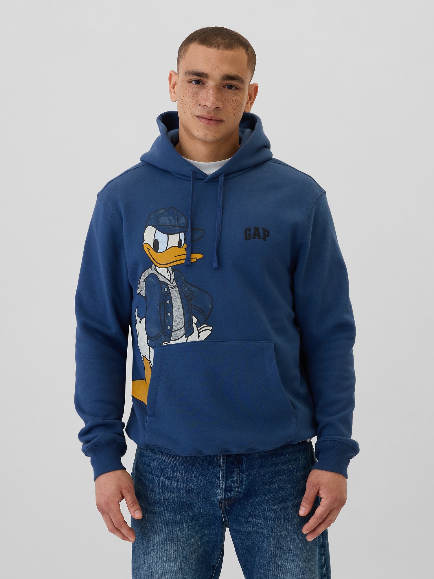 Disney Donald Duck Relaxed Graphic Hoodie