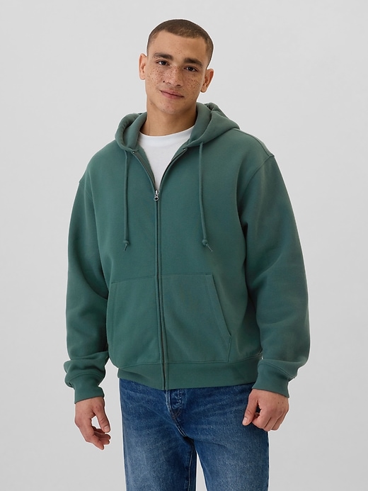 Image number 8 showing, Vintage Soft Oversized Zip Hoodie