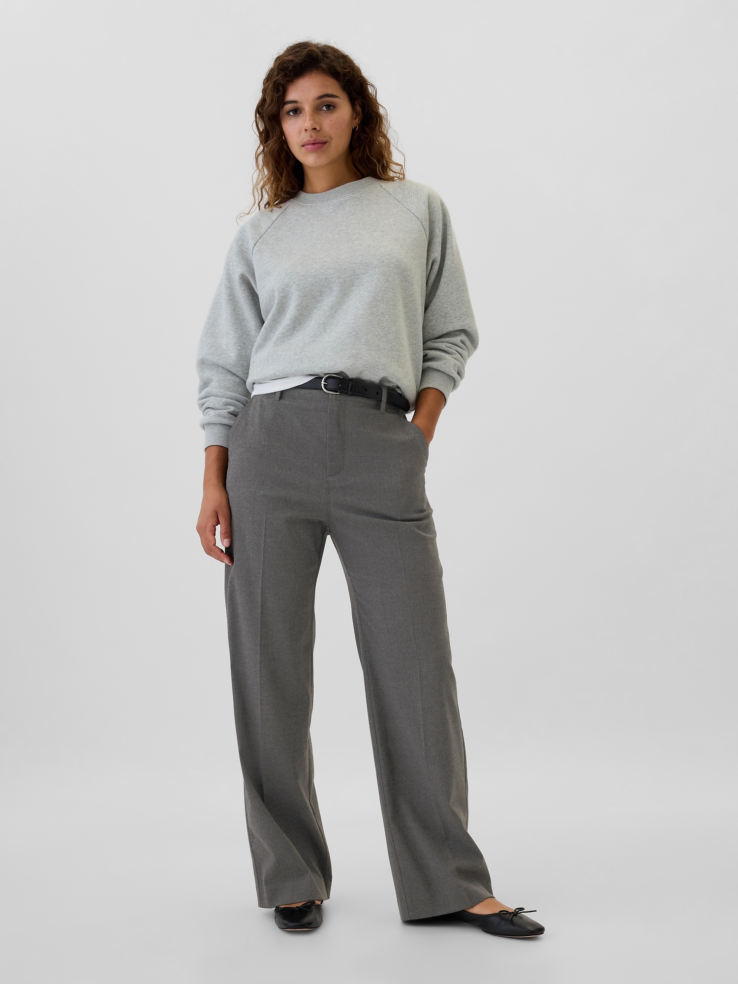 Recycled Easy Pleated Trousers