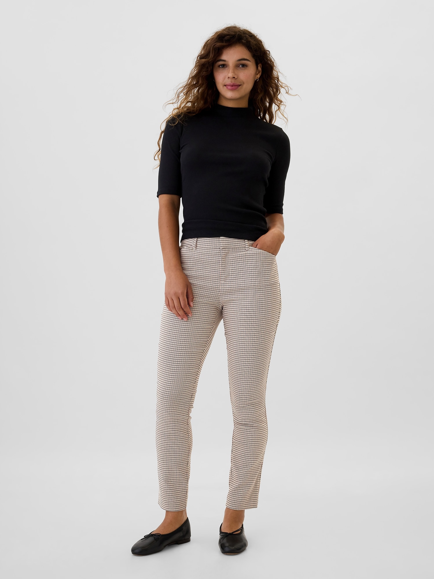 Gap slim cropped pants best sale