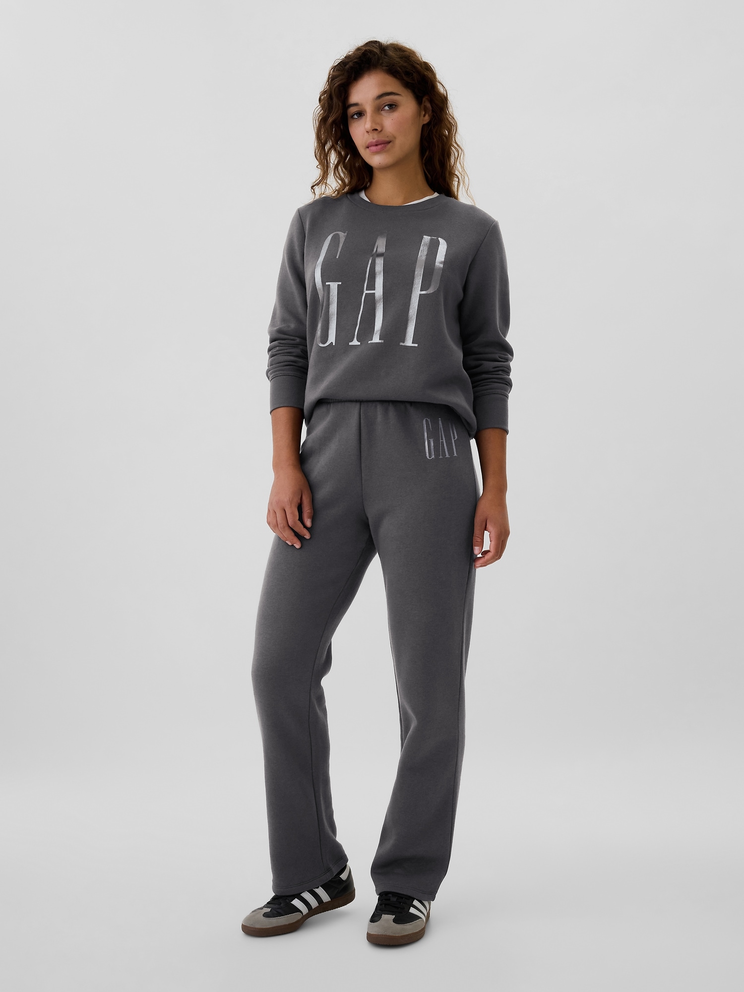 Gap Logo Bootcut Pull-On Sweatpants