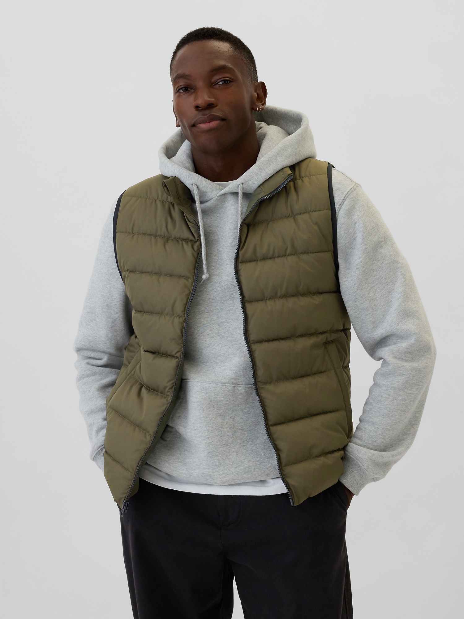 Gap quilted vest on sale