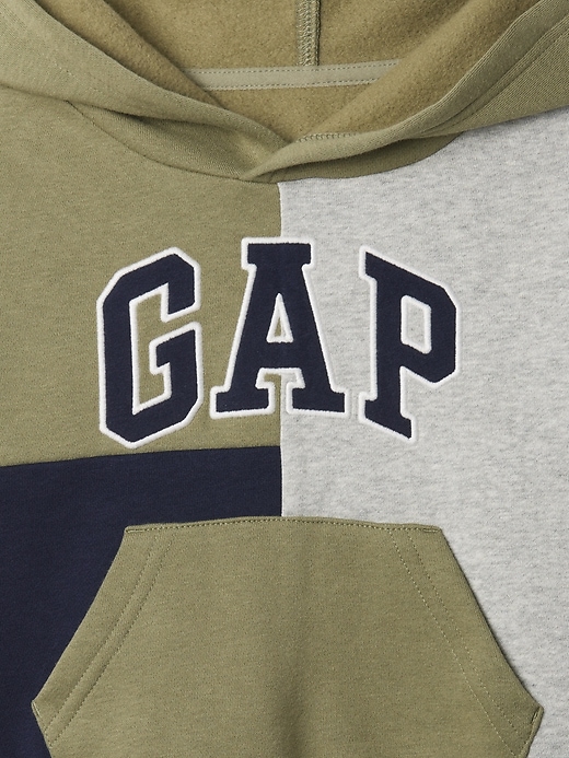 Image number 3 showing, babyGap Relaxed Logo Colorblock Hoodie