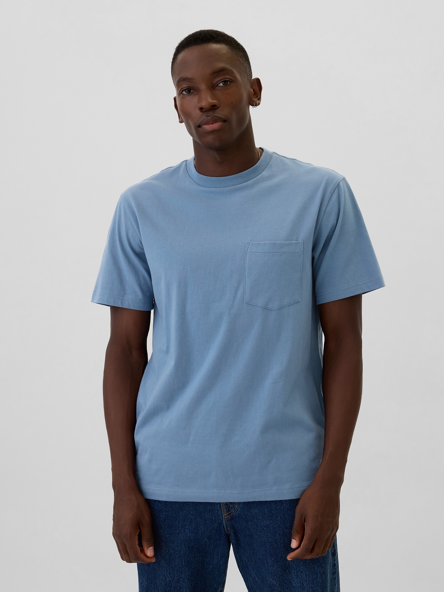 Relaxed Original Pocket T-Shirt - Blue