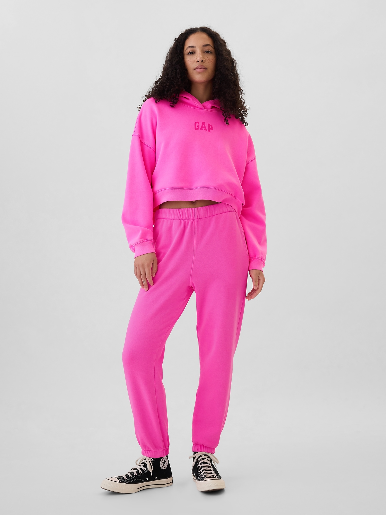 Fleece Joggers - Pink