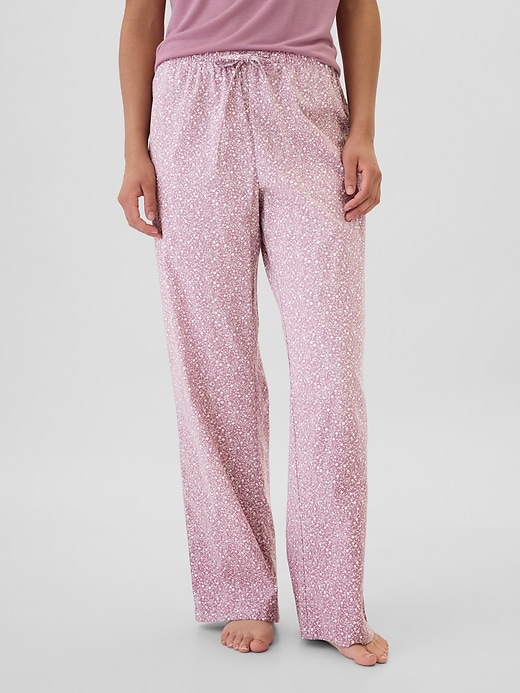 Image number 3 showing, Poplin PJ Pants