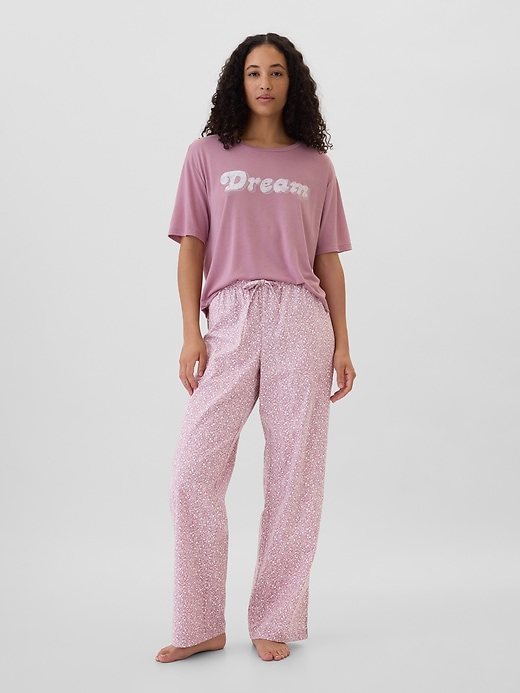 Image number 1 showing, Poplin PJ Pants