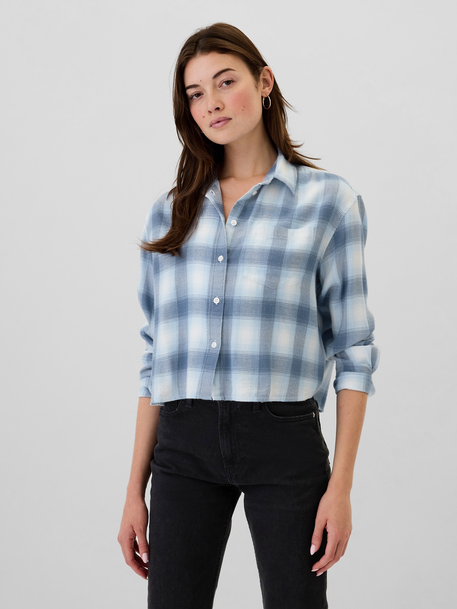 Checkered Shirt For Women Gap Factory