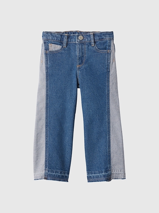 Image number 6 showing, babyGap Heart Wide-Leg Pull-On Jeans