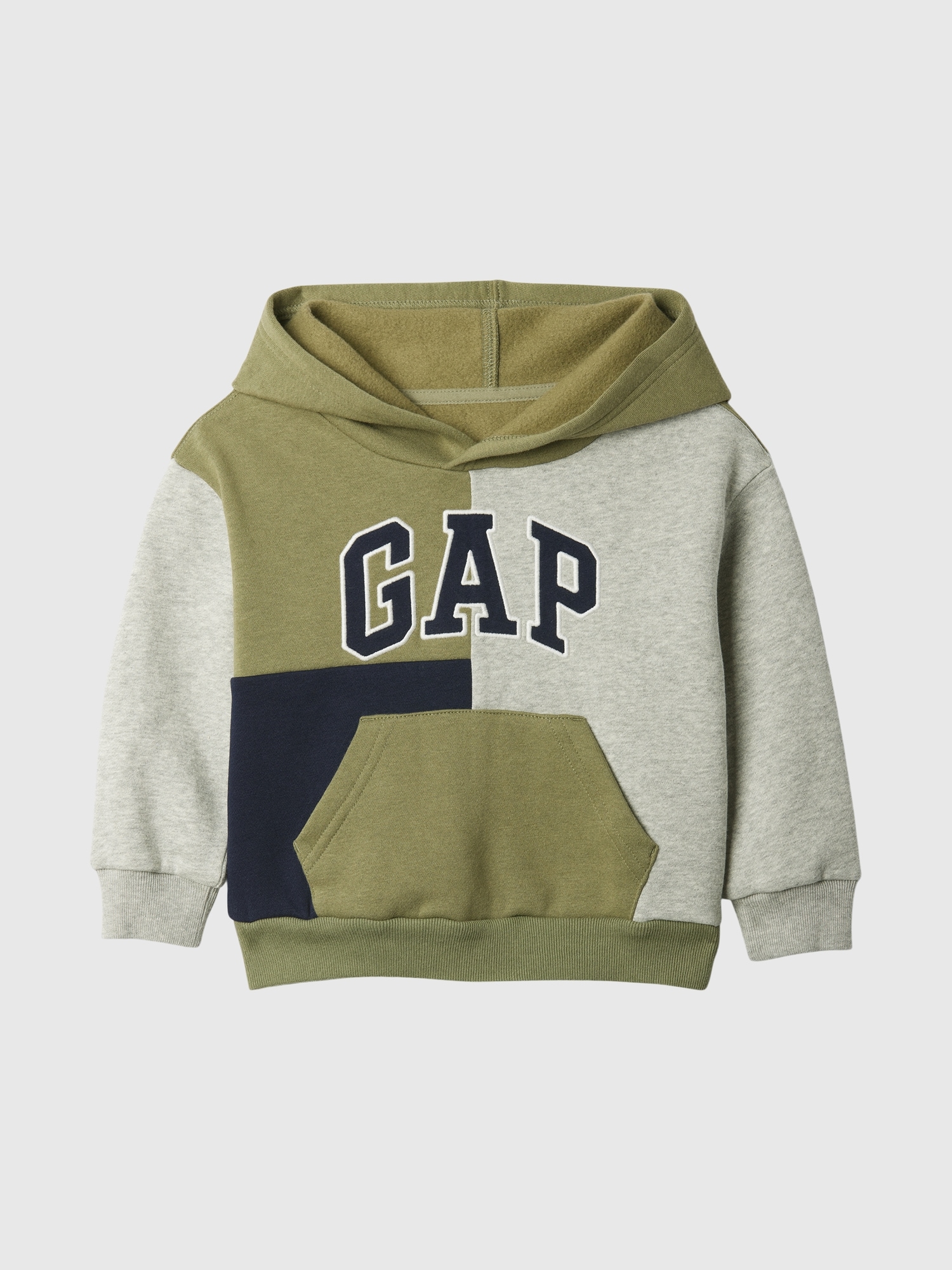 babyGap Relaxed Logo Colorblock Hoodie
