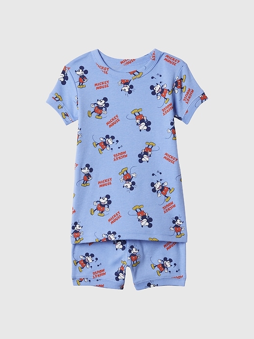 Image number 1 showing, babyGap &#124 Disney Mickey Mouse 100% Organic Cotton PJ Set