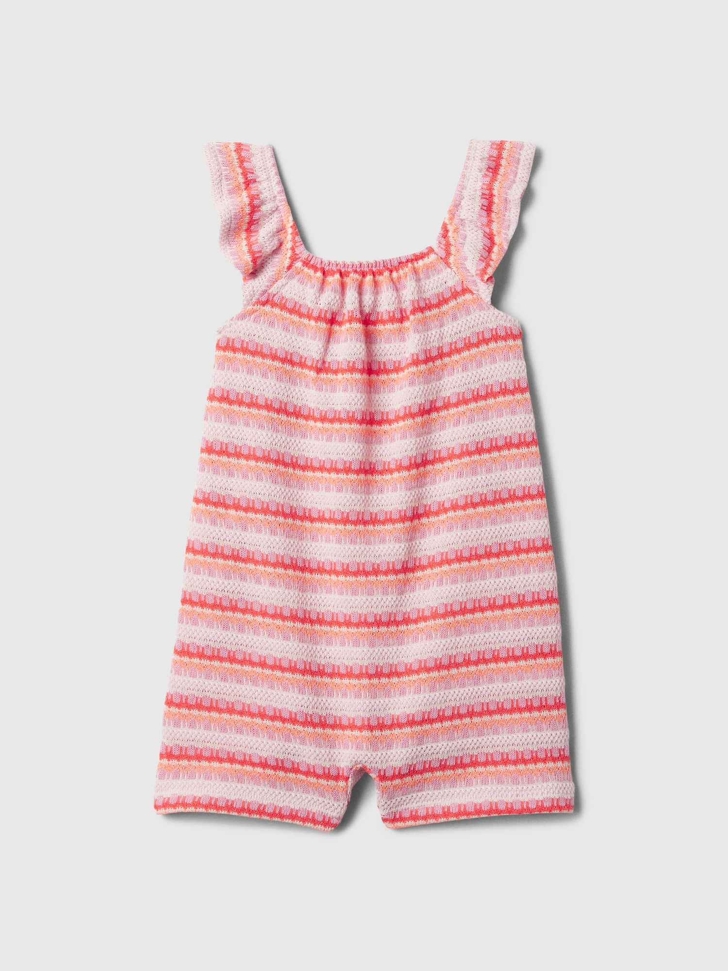 babyGap Crochet Flutter Romper