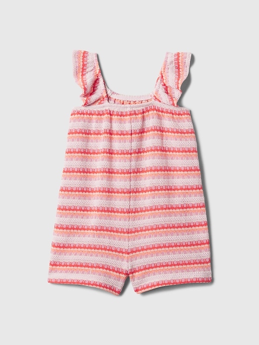 Image number 2 showing, babyGap Crochet Flutter Romper