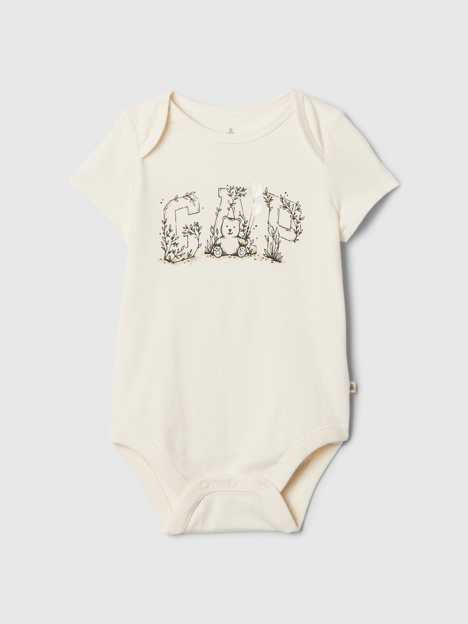 Baby Gap Brannan Bear Logo Bodysuit