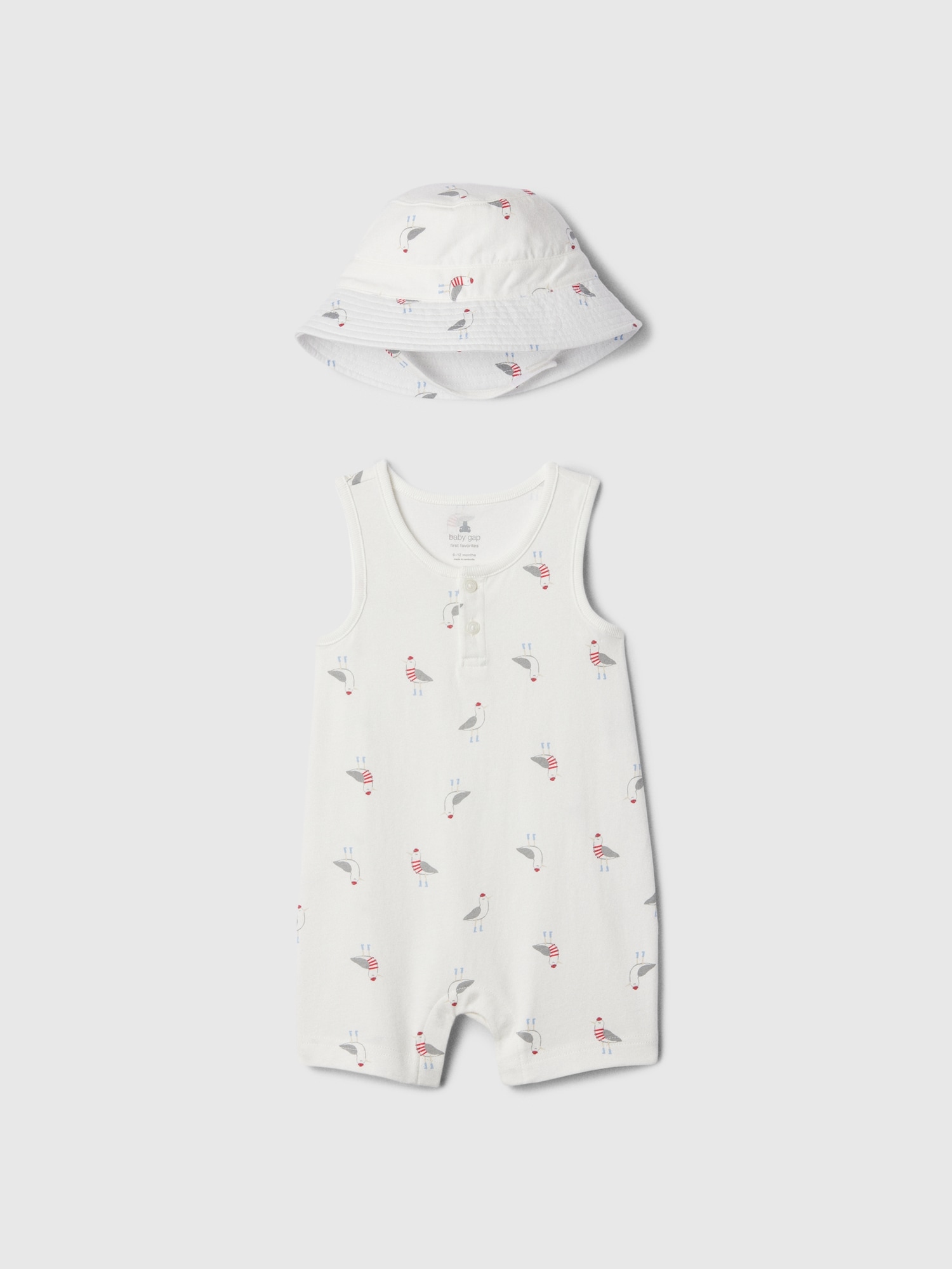 Baby Romper Two-Piece Outfit Set | Gap Factory