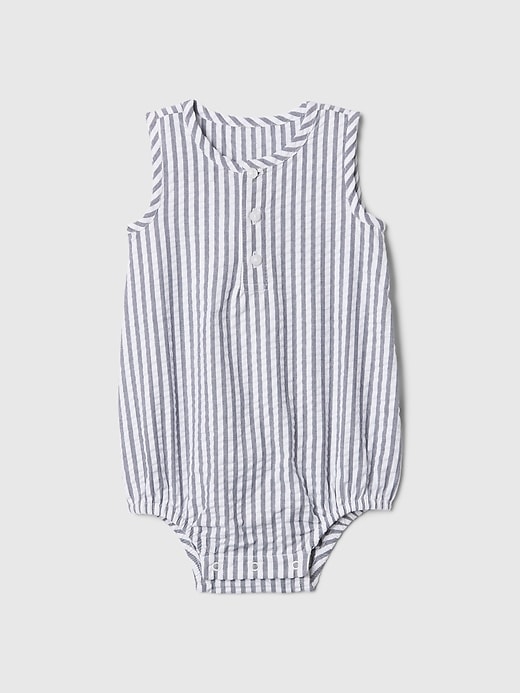 Image number 5 showing, Baby Henley Bodysuit