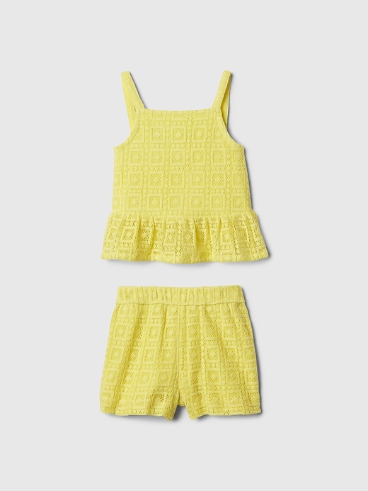 Image number 1 showing, babyGap Lace Two-Piece Outfit Set