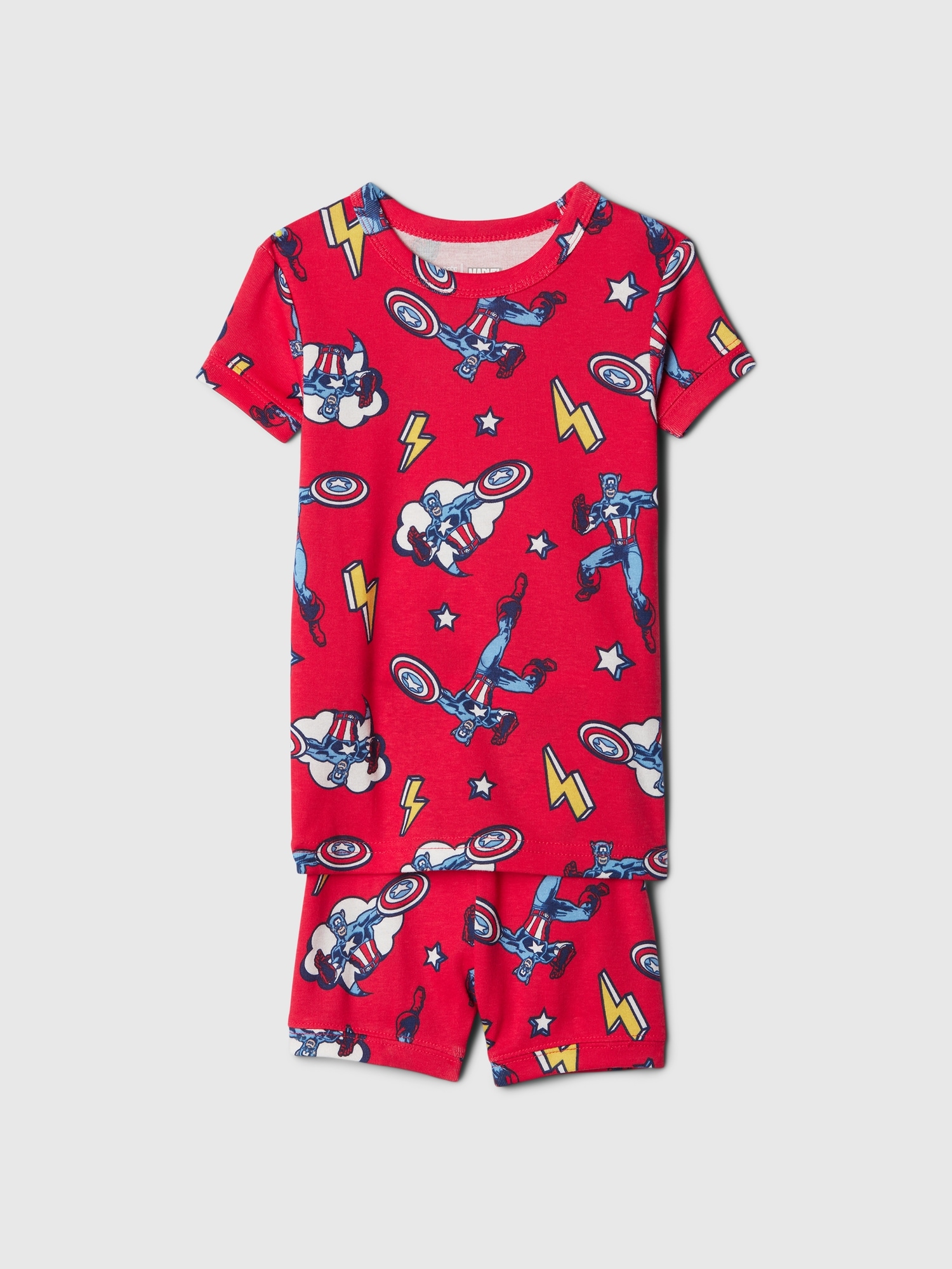 babyGap | Marvel Captain America 100% Organic Cotton PJ Set