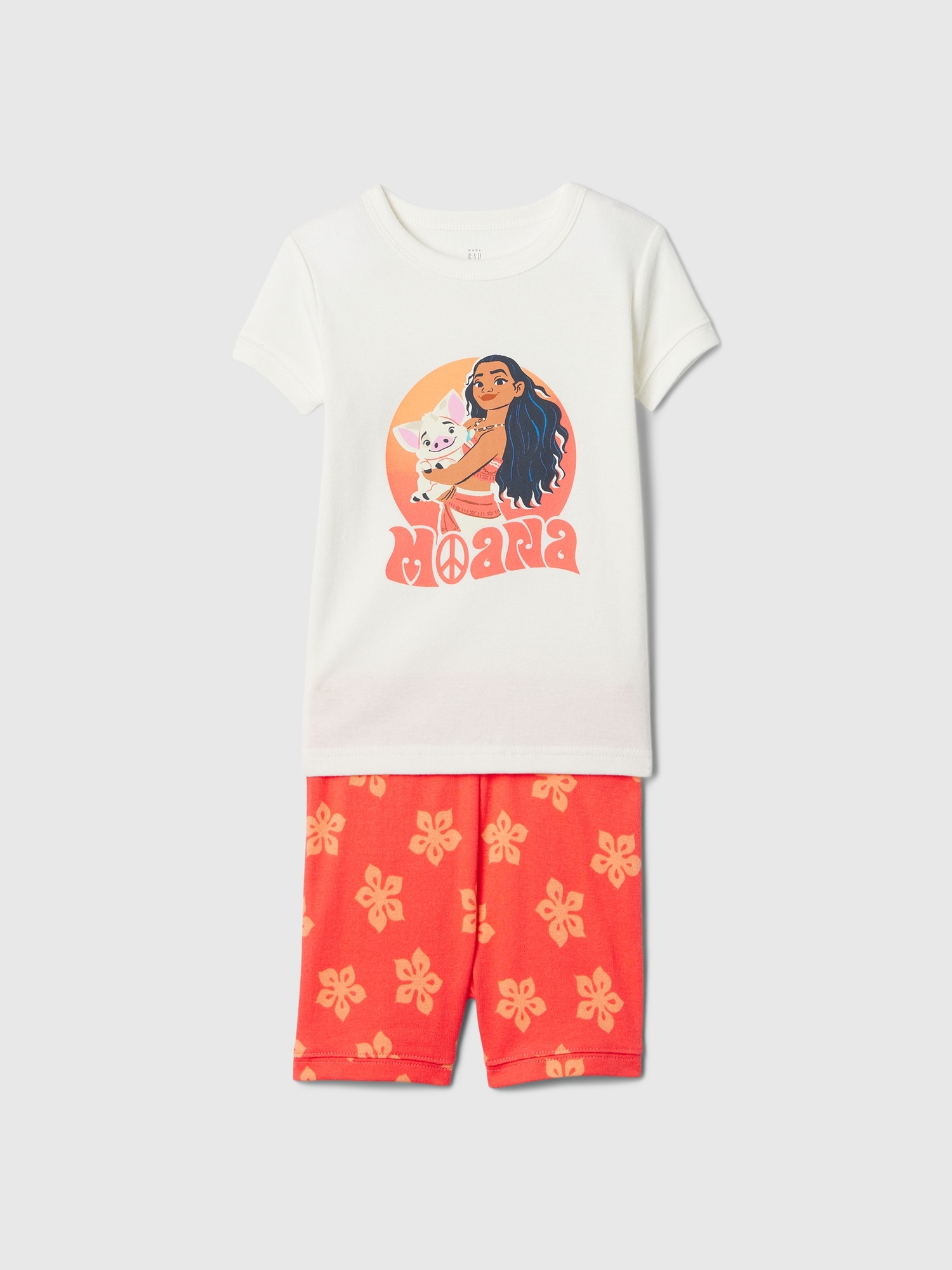 babyGap | Disney Moana 100% Organic Cotton PJ Set